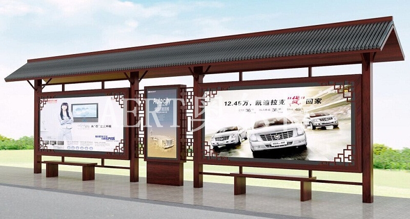 湖北仿古款公交候車(chē)亭